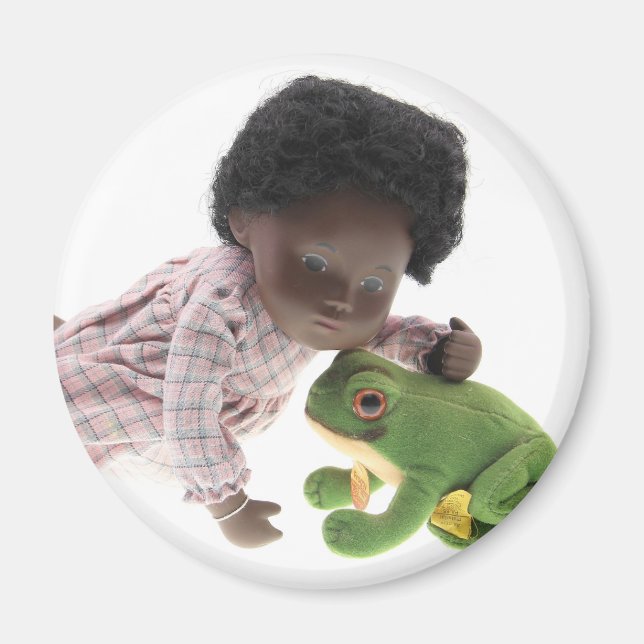 519 Sasha Cara Black  Baby Magnet (Front)