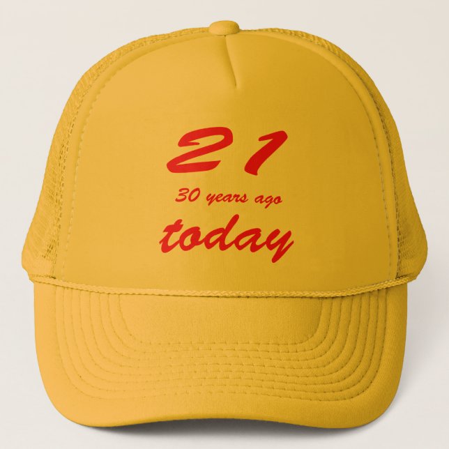 51 birthday trucker hat (Front)