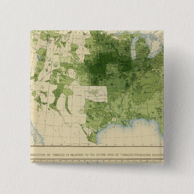 51 Grains, tobacco 1890 15 Cm Square Badge (Front)