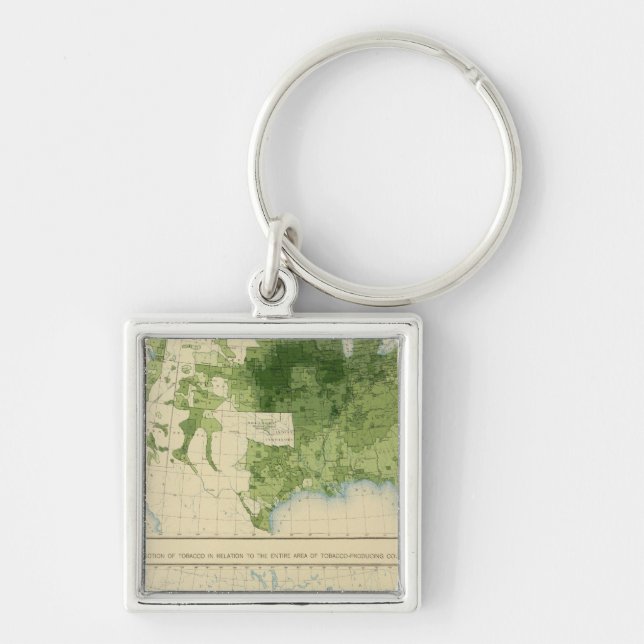 51 Grains, tobacco 1890 Key Ring (Front)