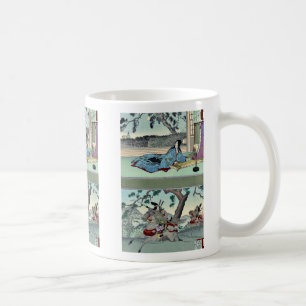 51: Kogo no Tsubone ; 52: Tomoe Gozen Ukiyoe Coffee Mug