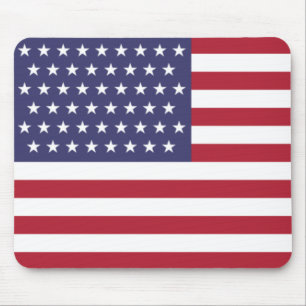 51 Star Flag of the United States of America (USA) Mouse Mat