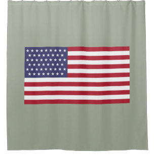 51 Star Flag of the United States of America (USA) Shower Curtain