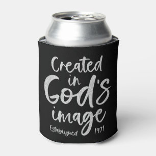 51 Year Old Christian: Jesus 1971 51st Birthday T- Can Cooler