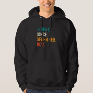 51 Years Old 51st Birthday Legend Since December 1 Hoodie