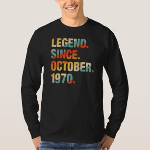 51st Birthday 51 Year Old Legend Since October 19 T-Shirt
