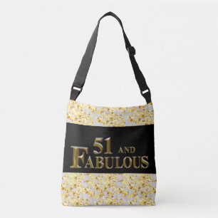 51st Birthday Crossbody Bag