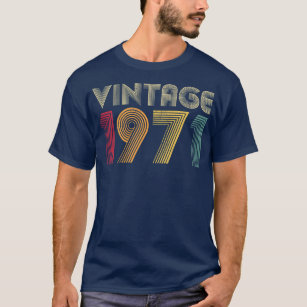 51st Birthday Gift Classic 1971 Vintage Men Women T-Shirt