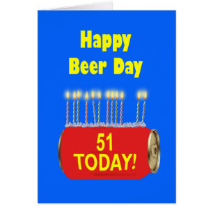 51st Happy Beer Day Birthday 