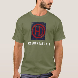 51st Highland Division (distressed) T-Shirt