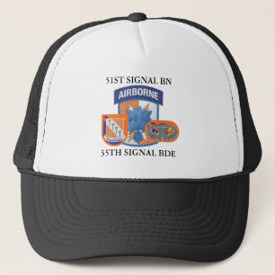 51ST SIGNAL BATTALION 35TH SIGNAL BRIGADE TRUCKER HAT
