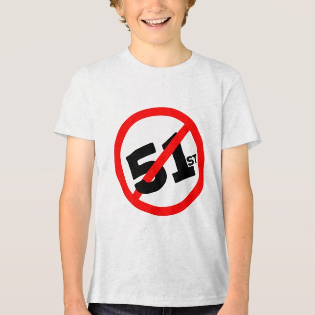 51st State No Way Tri-Blend Shirt (Front)