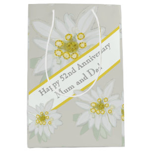 51st Wedding Anniversary  Medium Gift Bag
