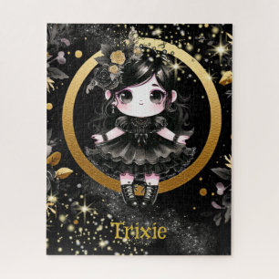520 Pieces   Goth Girls Kawaii Chibi Cute Custom Jigsaw Puzzle