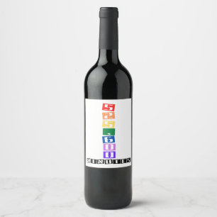 525,600 Minutes Wine Label
