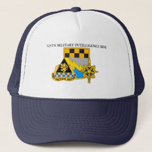 525TH MILITARY INTELLIGENCE BRIGADE TRUCKER HAT