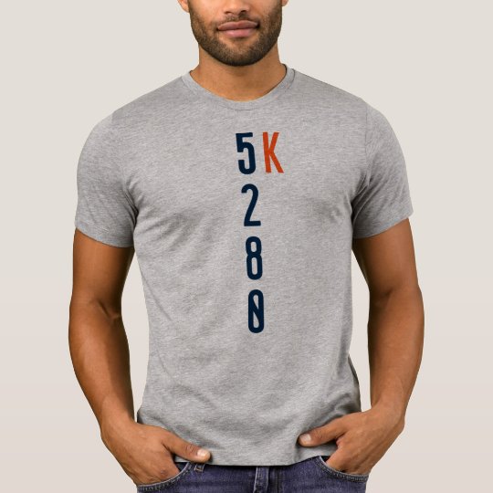 5280 5K Running T-Shirt - Denver, Colorado