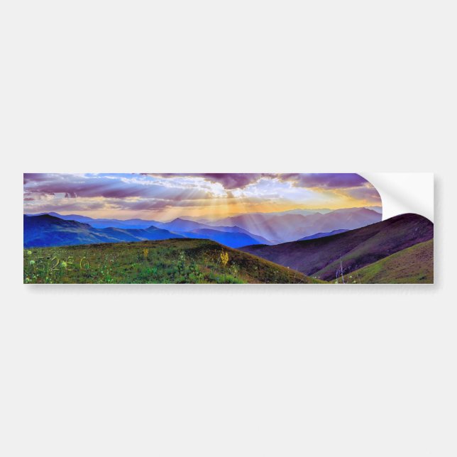 5280 Mountain II Bumper Sticker (Front)