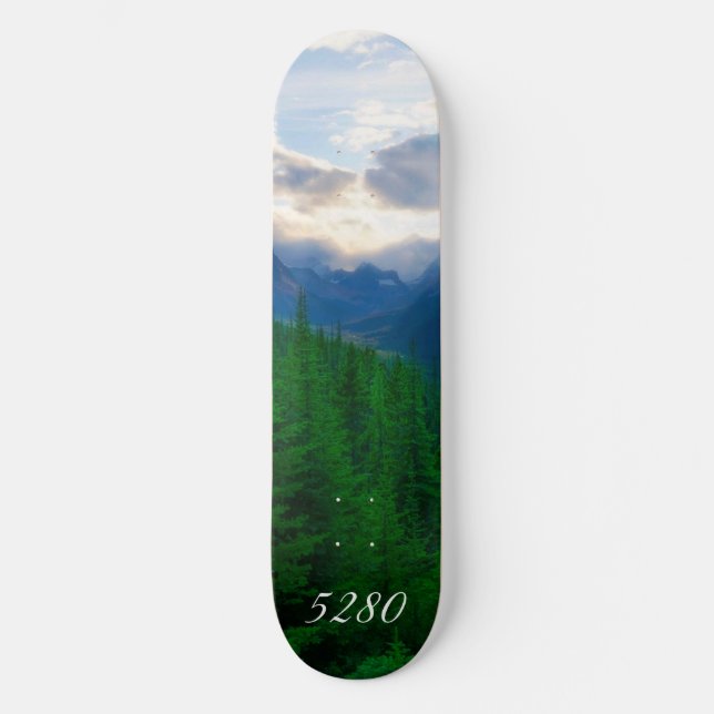 5280 Mountain View  Skateboard (Front)