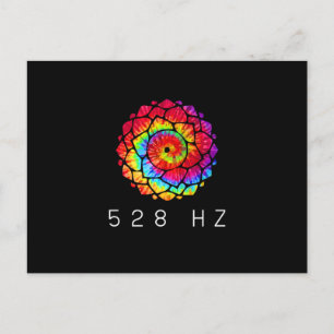 528 Hertz Love Repair Frequency Postcard