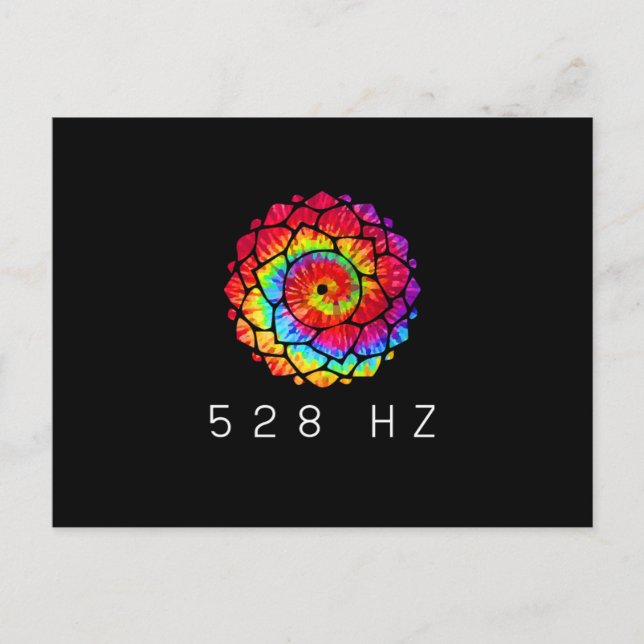 528 Hertz Love Repair Frequency  Postcard (Front)