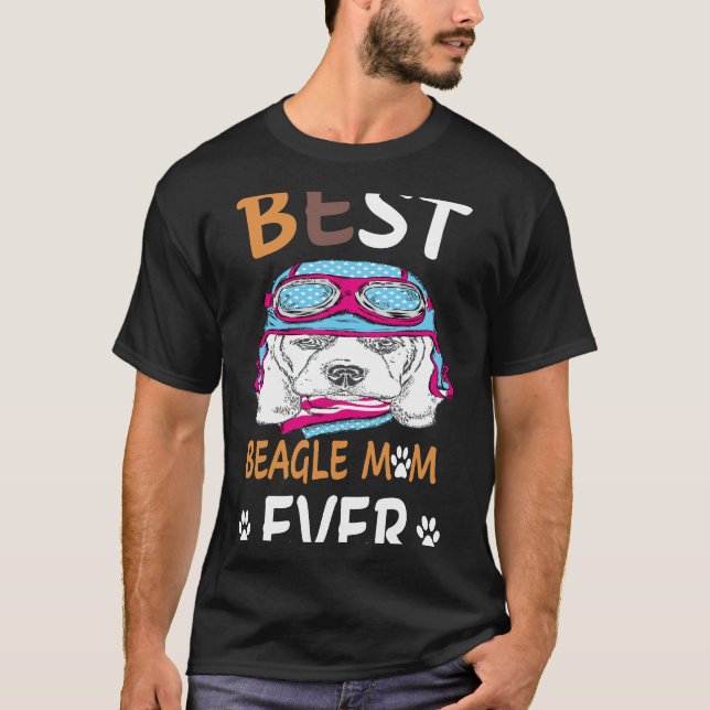 52 Best Beagle Mum Ever T-Shirt (Front)