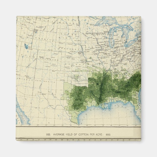 52 Cotton 1890 Magnet (Front)