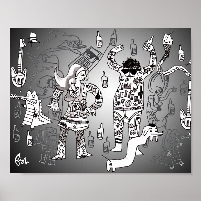 52 Weeks Tattoo Poster (Front)