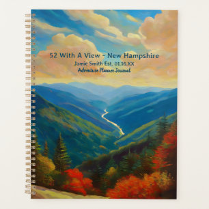 52 With A View New Hampshire Mountain Peaks Summit Planner