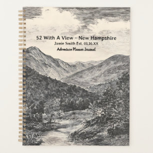 52 With A View New Hampshire Mountain Peaks Summit Planner