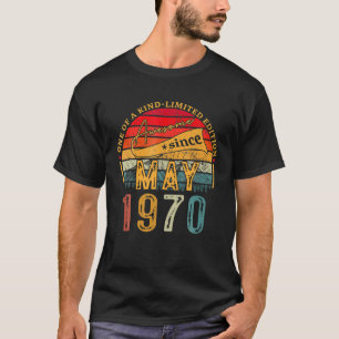 52 Year Old Awesome Since May 1970 Gifts 52Nd Birt T-Shirt