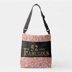 52nd Birthday  Crossbody Bag