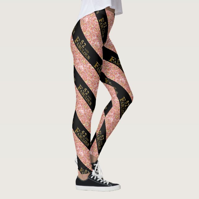 52nd Birthday  Leggings (Right)