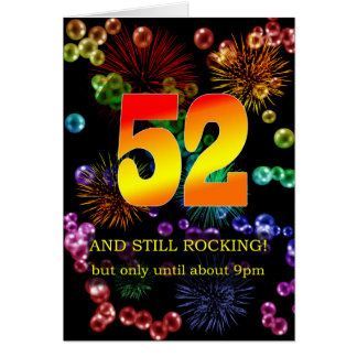 52nd Birthday Still Rocking