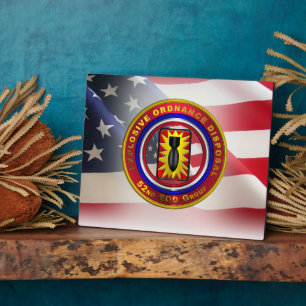 52nd Explosive Ordnance Disposal Group Plaque