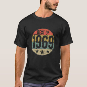52Th Bday Gifts Best Of 1969 Retro Cassette Tape V T-Shirt