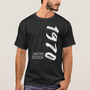 52th Birthday Ladies Mens 52 Years 1970 20 T-Shirt