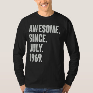53 Year Old 53rd Birthday Awesome Since July 196 T-Shirt