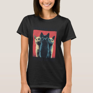 53 Years Old Gift Vintage 1972 Cat Lover 53rd Birt T-Shirt