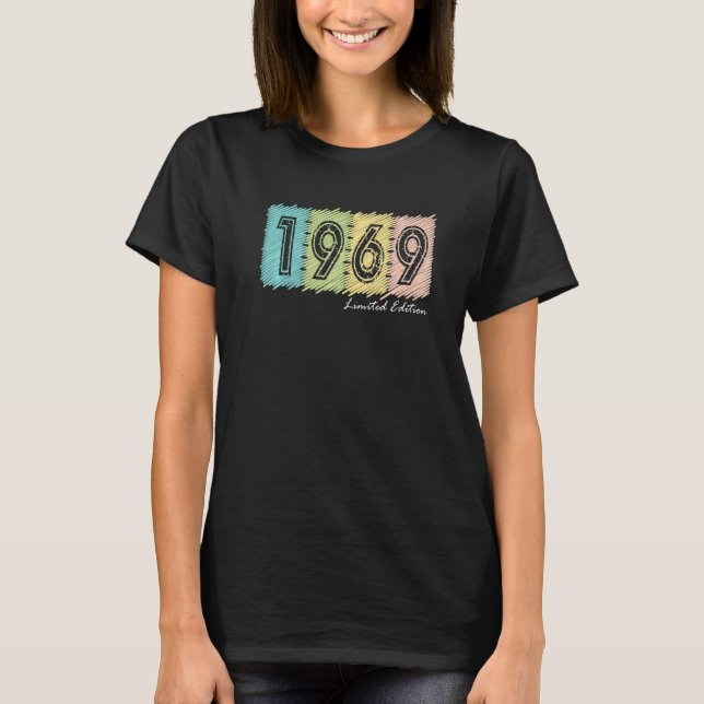 53rd Birthday Ladies Mens 53 Years 1969    1 T-Shirt (Front)