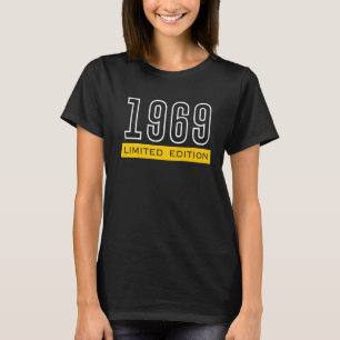 53rd Birthday Ladies Mens 53 Years 1969    7 T-Shirt