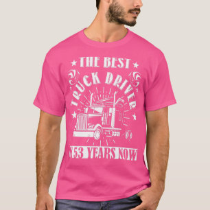 53th Birthday Present Truck Driver 53 Years Trucks T-Shirt