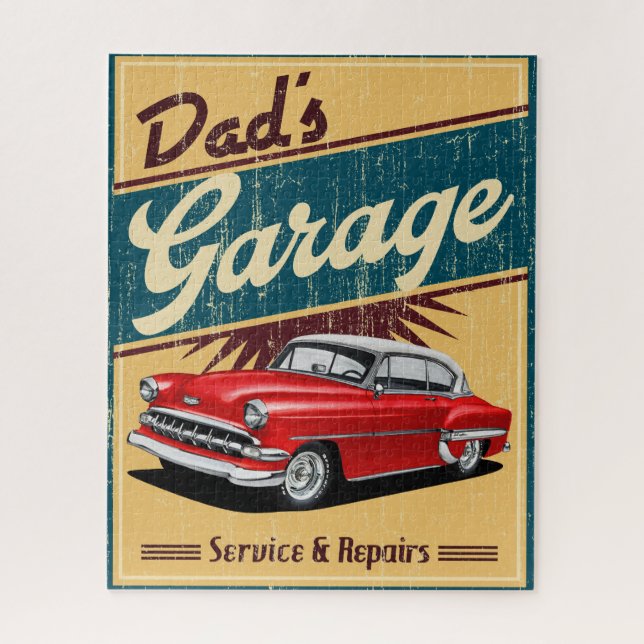 54 Classic Garage Jigsaw Puzzle (Vertical)