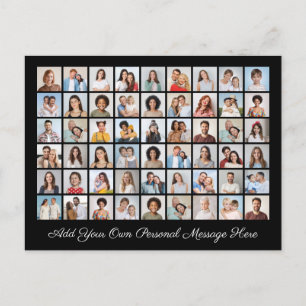 54 Photo Collage Add Your Own Greeting  Postcard