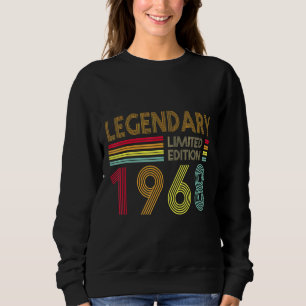 54 Yrs Old Retro Legendary 1968 Editon 54th Birth Sweatshirt