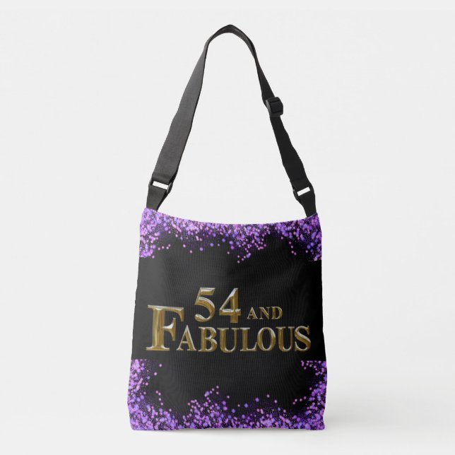 54th  Birthday  Crossbody Bag (Front)