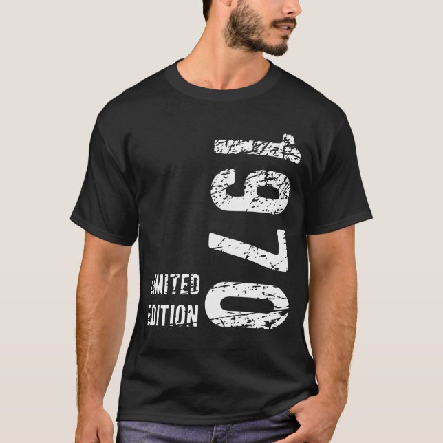 54th Birthday Gift 1970 Limited Edition 54 Years T-Shirt (Front)