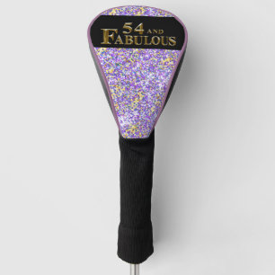 54th  Birthday  Golf Head Cover
