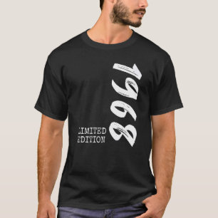 54th Birthday Ladies Mens 54 Years 1968 1 T-Shirt