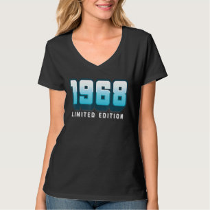 54th Birthday Ladies Mens 54 Years 1968 1 T-Shirt